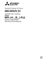 Mitsubishi Electric MR-J4-_B_(-RJ) SERVO AMPLIFIER User manual
