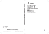Mitsubishi MR-JE-200B User manual
