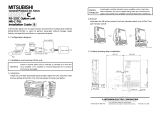 Mitsubishi Electric RS-232C Option unit MR-C-T01 Installation guide