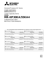 Mitsubishi Electric MR-HP30KA4/55KA4 Converter unit Owner's manual