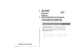 Mitsubishi Electric FR-A800-AWH LOGISTICS/TRANSPORT Owner's manual