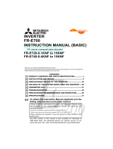 Mitsubishi Electric fr-e700 series User manual
