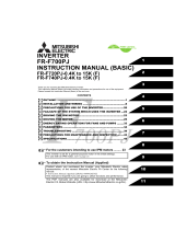 Mitsubishi Electric FR-F700PJ User manual