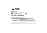 Mitsubishi Electric FR-A7NC E kit cover SC User manual