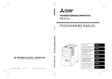 Mitsubishi Electric FR-C500 Programming Manual