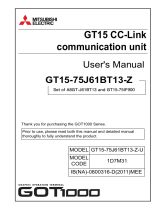 Mitsubishi Electric GOT 1000 Series User manual