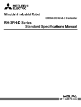 Mitsubishi Electric RH-3FH-D Series Standard Owner's manual