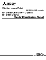 Mitsubishi Electric RH-6FH-D/12FH-D/20FH-D Series, RH-3FHR-D Series Standard Owner's manual