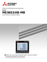 Mitsubishi Electric ME96SSHB-MB User manual