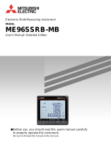Mitsubishi Electric ME96SSRB-MB User manual
