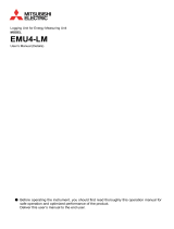 Mitsubishi Electric EMU4-LM User manual