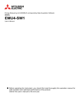 Mitsubishi Electric EMU4-SW1 User manual
