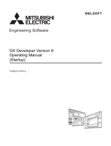 Mitsubishi Electric GX Developer Version 8 Owner's manual