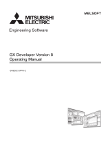 Mitsubishi Electric GX Developer Version 8 Owner's manual