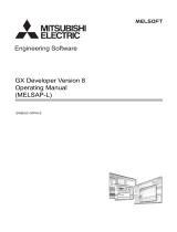 Mitsubishi Electric GX Developer Version 8 Owner's manual