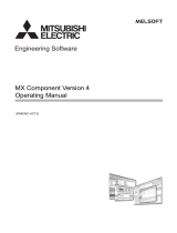 Mitsubishi Electric MX Component Version 4 Owner's manual