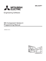 Mitsubishi Electric MX Component Version 4 Programming Manual