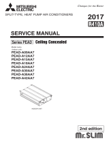 Mitsubishi Electric PEAD-A15AA7 Owner's manual