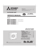 Mitsubishi Electric MUZ-D36NA Owner's manual