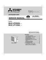 Mitsubishi Electric MUZ-JP12WA Owner's manual