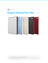 Seagate STHN2000403 Backup Plus Slim 2 TB Red User manual