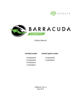 Seagate ST1000DM010 BarraCuda 3.5" Hard Drive 1TB User manual
