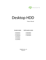 Seagate ST1000DM003 Barracuda Desktop 6 Gb/s Hard Drive User manual