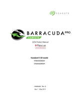 Seagate ST6000DM004 BarraCuda Pro Hard Drive 6TB User manual