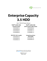 Seagate ST4000NM005A Exos 7E8 4TB 512e SAS User manual