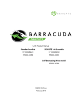 Seagate ST500LM036 BarraCuda Pro 2.5 500GB User manual