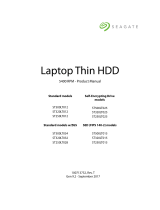 Seagate ST500LT012 Laptop Thin HDD 500GB User manual