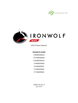 Seagate ST6000VN0041 IronWolf 6TB User manual
