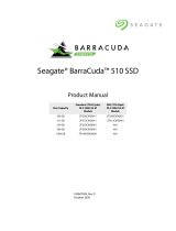 Seagate ZP250CM30001 BarraCuda 510 SSD 250GB User manual