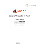 Seagate ZP1000GM3A011 FireCuda 510 SSD 1000GB User manual