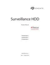Seagate ST5000VX0011 Surveillance HDD 5TB +Rescue User manual
