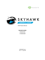 Seagate ST6000VX001 SkyHawk 6TB User manual