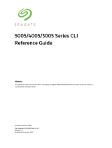 Seagate 5005/4005/3005 Series CLI User guide