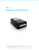 Seagate STJG16000400 Lyve Mobile Shuttle 16TB User manual
