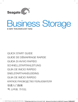 Seagate Business Storage 8-Bay Rackmount NAS Quick start guide
