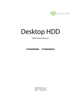 Seagate ST4000DM000 Desktop HDD 4 TB User manual