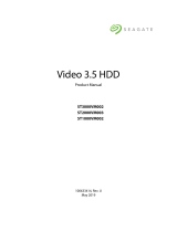 Seagate ST3000VM002 Video 3.5 HDD 3TB User manual
