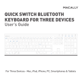 Macally ACEBTKEY  Owner's manual