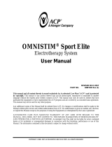 ACP Omnistim Sport Elite User manual
