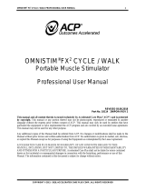 ACP Omnistim FX2 Cycle/Walk User manual