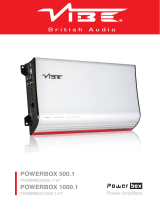 Vibe POWERBOX1000.1-V7 User manual