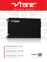 Vibe POWERBOXMINI AMP User manual