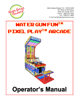 Bob's Space Racers Water Gun Fun Pixel Play Arcade User manual