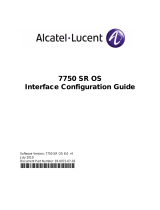 Alcatel-Lucent 7750 SR OS Interface Configuration Manual