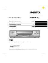 Sanyo VHR-M341 User manual