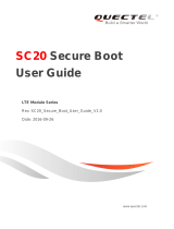 Quectel SC20 User manual
